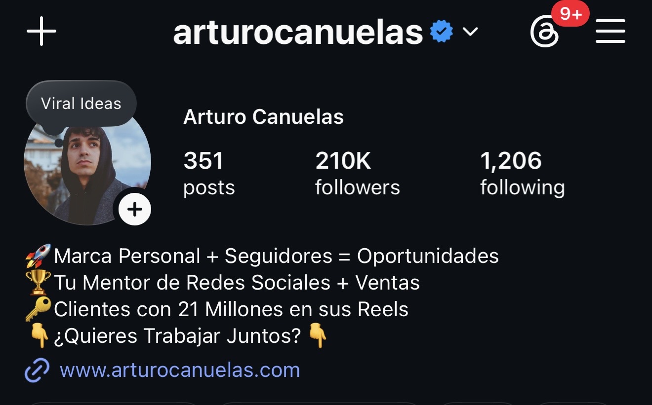 @arturocanuelas después de aplicar la estrategia — 210K seguidores